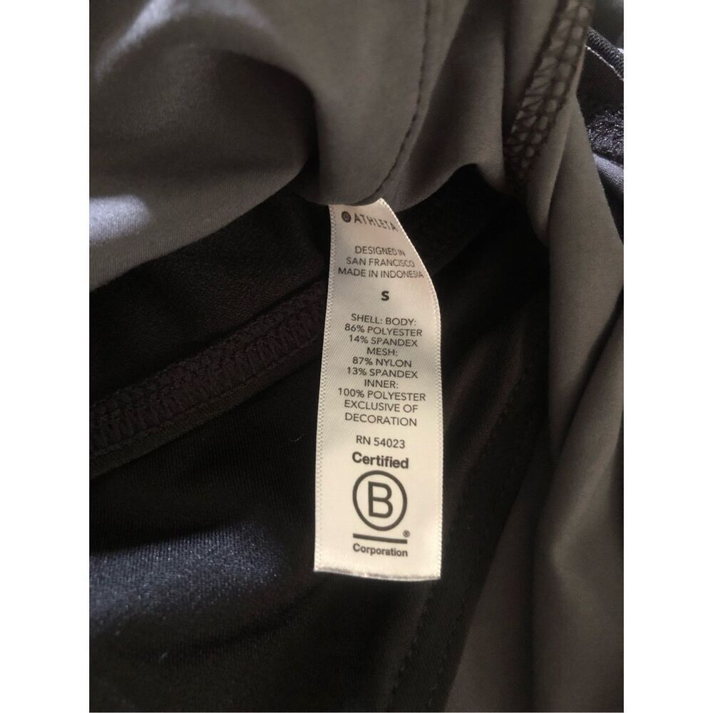 Athleta Camo Running Shorts Women’s Small Gray Black Mesh Lined - Picture 6 of 8